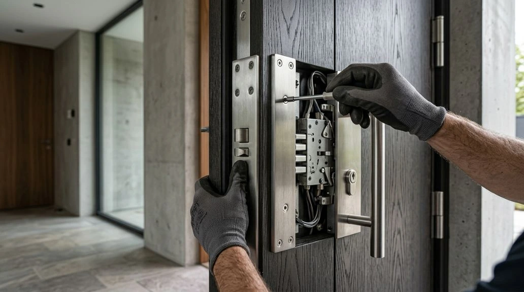 Blindage de porte haute sécurité – installation serrure renforcée par serrurier professionnel Maison Lévy