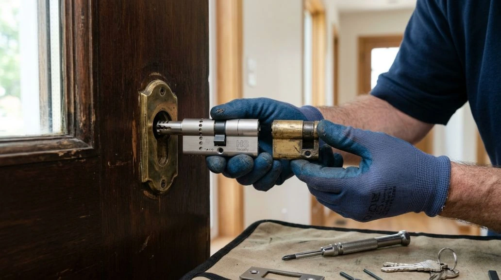 Remplacement de serrure et installation de cylindre de sécurité A2P – serrurier professionnel Maison Lévy