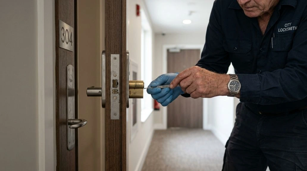 Serrurier Maison Lévy ouvre une porte claquée sans dégât – intervention rapide à domicile